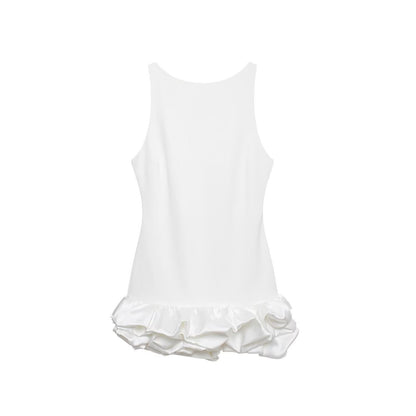 Women's Unique Loose Pleated One-piece Dress Dresses