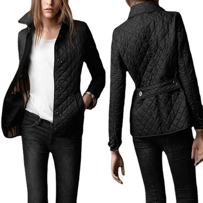 Multicolor Fashion Temperament Lapel Single Breasted Coats