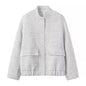 Women's French Style Fashion Loose Slimming Sequined Coats