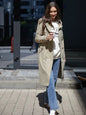 Women's Double Breasted Dust Classic British Style Jackets