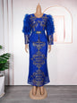 Women's Innovative Dress African Rhinestone Beaded Dresses