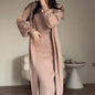 Women's Autumn Fashion Solid Color Long Dress Suits