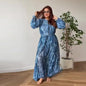Women's Long-sleeved Long Vacation Style Triangle Swimsuit Suits