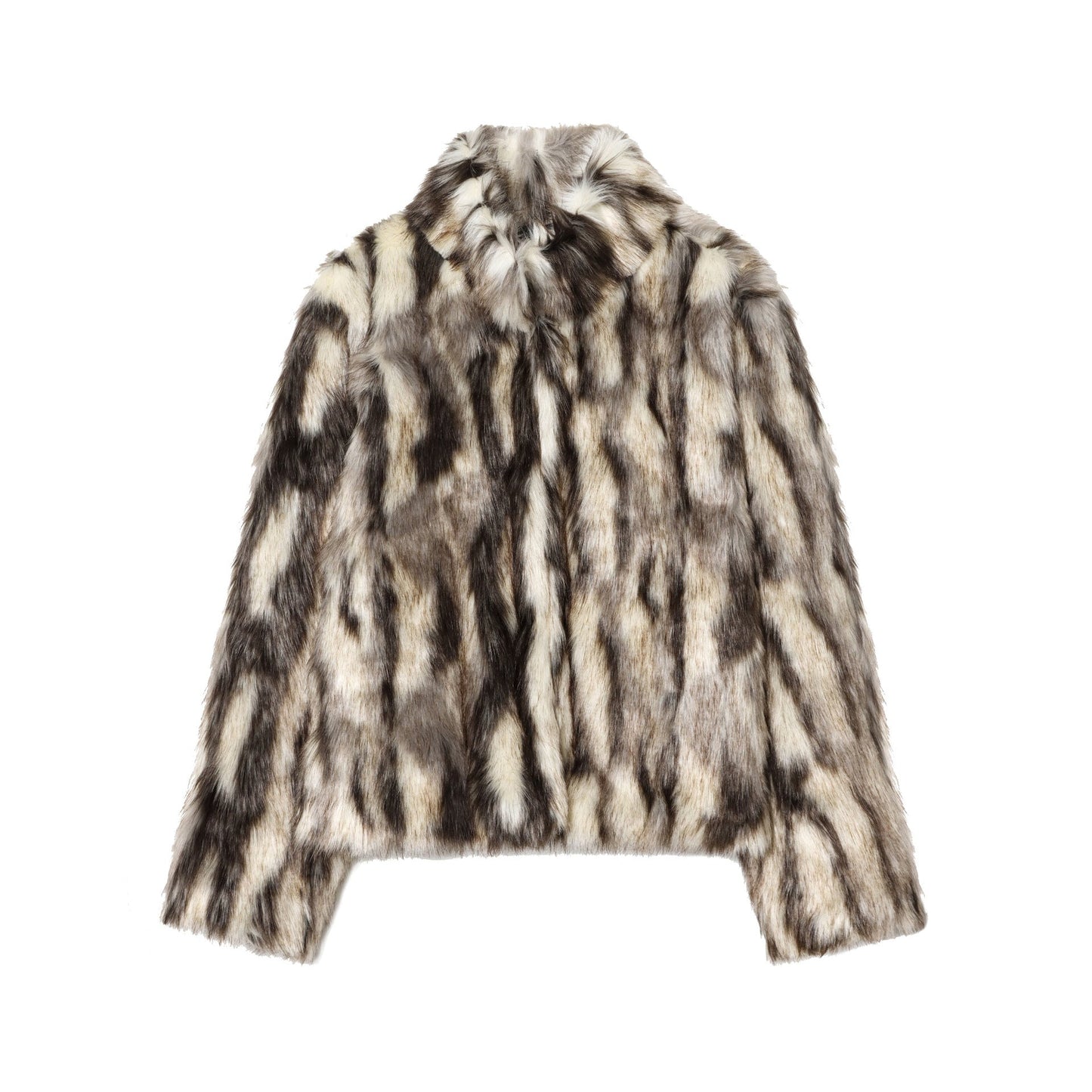 Women's Fashion Casual Faux Fur Effect Coats