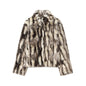 Women's Fashion Casual Faux Fur Effect Coats