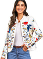 Casual Classy Fashion Temperament Commute Print Blouses