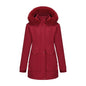 Women's Parka Fleece-lined Korean Style Big Fur Coats