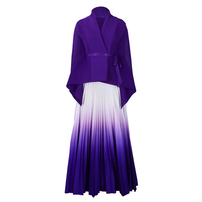 Women's Autumn Large Fashionable Elegant Batwing Sleeve Suits