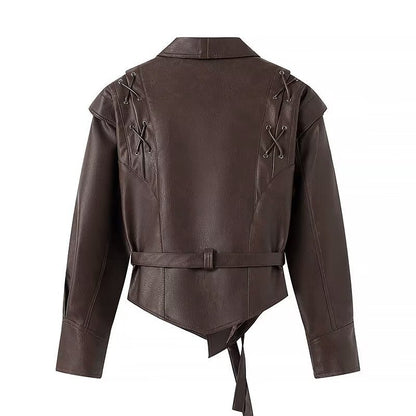 Women's Vintage Green Collar Single Breasted With Jackets