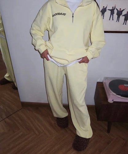 Versatile Casual Fashion Thickening Embroidery Long-sleeved Suits