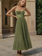 Women's Bridesmaid Gown Backless Deep V Sexy Dresses