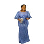 Women's Fashion Wear Sequin Gauze Dress Slim Dresses