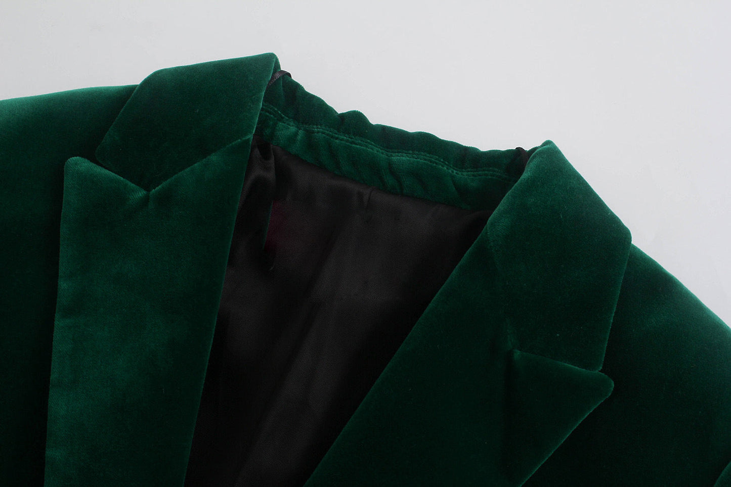 Women's Beautiful Pretty Veet Dark Green Coats