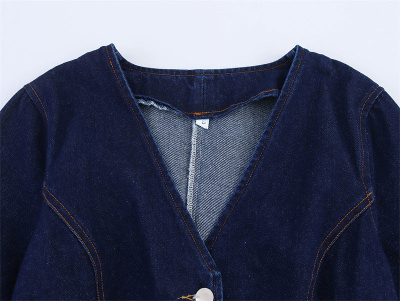 Women's Spring Casual Denim Simple Elegant Dress Dresses