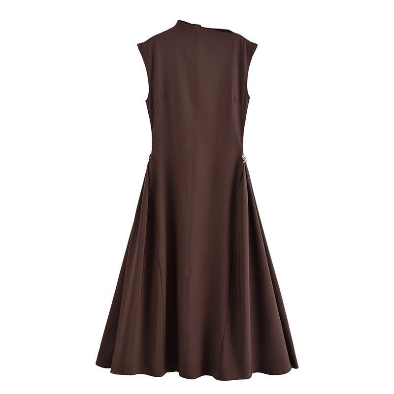Women's Spring Sleeveless Casual Design French Fashion Dresses