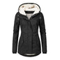 Women's Popular Classy Fleece-lined Hooded Warm Coats