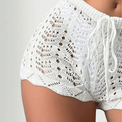 Fashion Sexy Slim Woven Beach Vacation Shorts