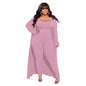 Elastic Sunken Stripe Three-piece Large Fashion Suits