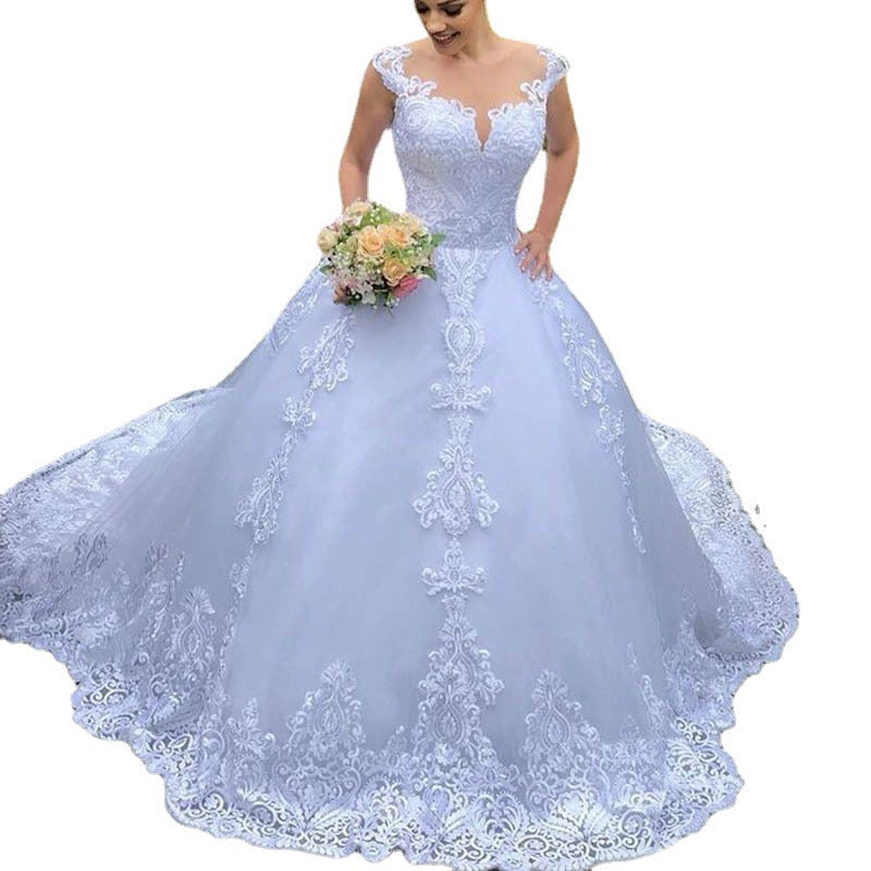 Dress White Vintage Lace Backless Sexy Wedding Dresses