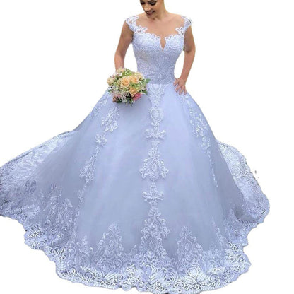 Dress White Vintage Lace Backless Sexy Wedding Dresses