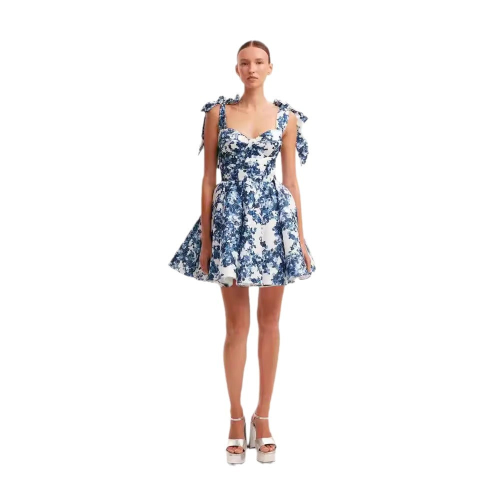Women's Fashion Organza Fairy Elegant Dress Clothing