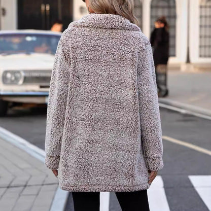 Women's Casual Loose Lapels Single-breasted Mid-length Cardigans