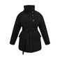 Turtleneck Winter Temperament Commute Fashionable Warm Coats
