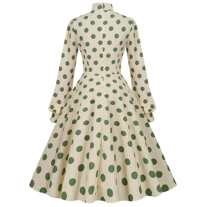 Hepburn Style Vacation Banquet Dress Large Dresses