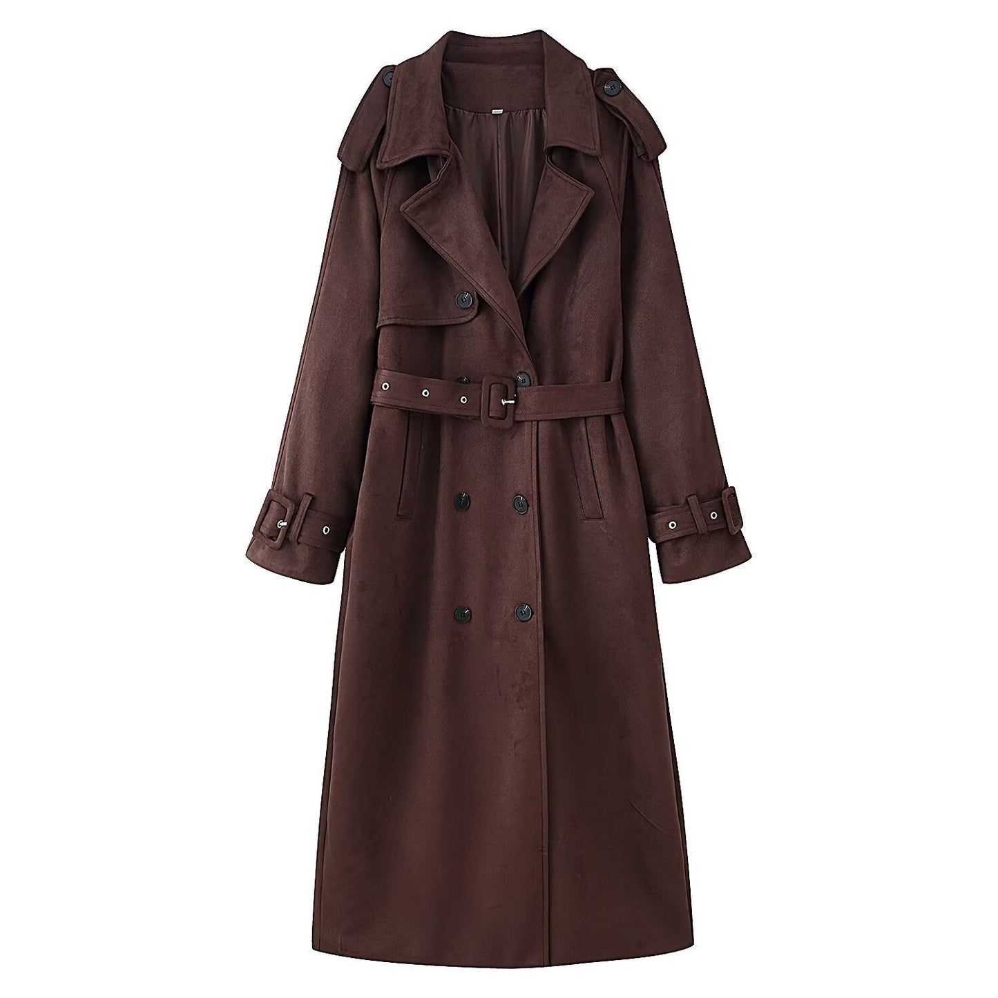 Women's Fashion Casual Loose Temperament Trench Coats