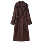 Women's Fashion Casual Loose Temperament Trench Coats