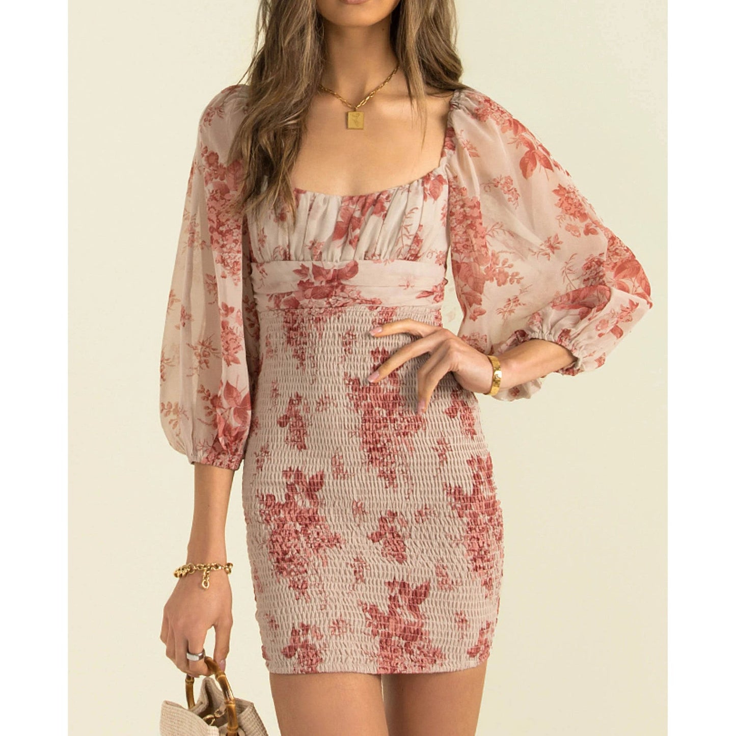Sexy Bandeau Chiffon Dress Casual Vacation Dresses