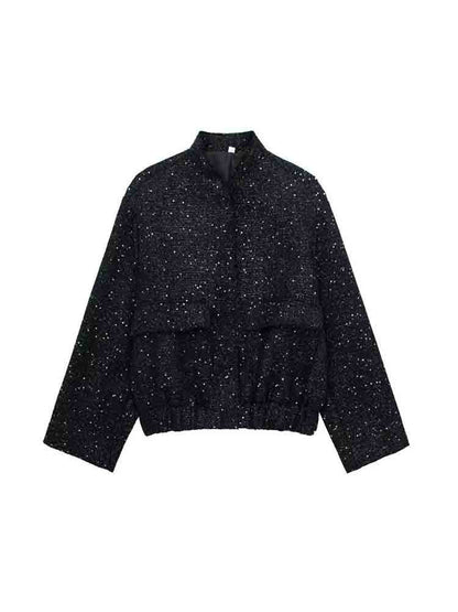 Women's Garden Collar Pockets With Hidden Buttons Coats