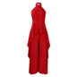 Women's Unique Pretty Sleeveless Irregular Two-piece Pants