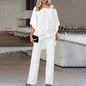 Women's Autumn Fashion Casual Irregular Batwing Sleeve Suits