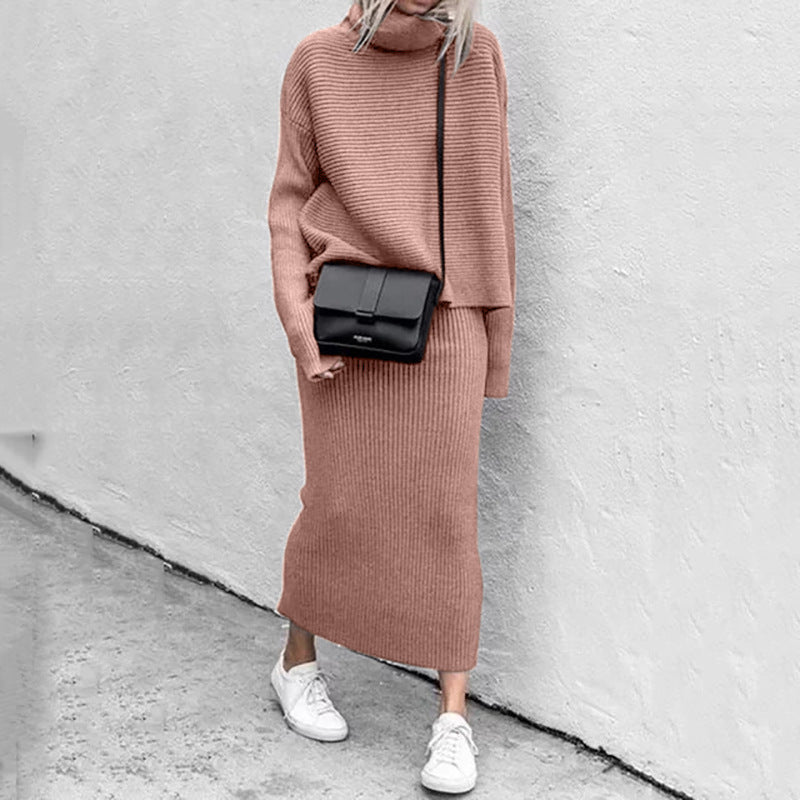 Women's Autumn Casual Loose Fashion Long Two-piece Suits