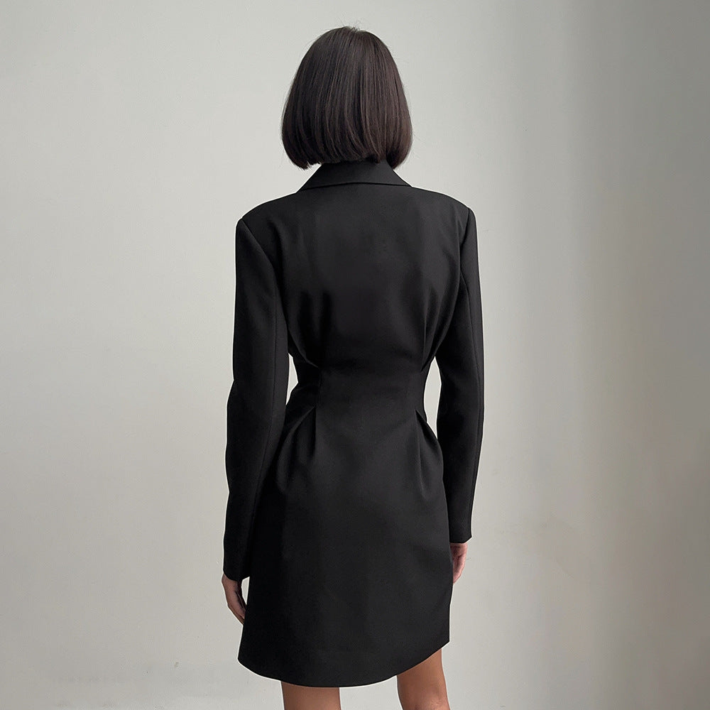 Women's Sweet Cool Style Business Dress Commuter Waist Dresses