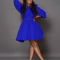 Women's Fashion Graceful Puff Sleeve Temperament Dress Dresses