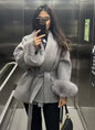 Women's Glamorous Stylish Fashionable High-grade Woolen Coats