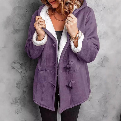 Women's Durable Mid-length Trench Overcoat Warm Coats