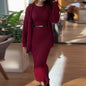 Casual Round Neck Slim Fit Idle Style Cardigans