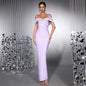 Women's Luxury Diamond Sexy Slim Fit Long Dress Dresses