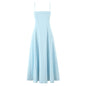 Temperament Cinched Sleeveless Dress Draping Effect Dresses