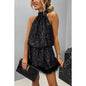 Party Sequined Halter Fashion Dress Casual Dresses