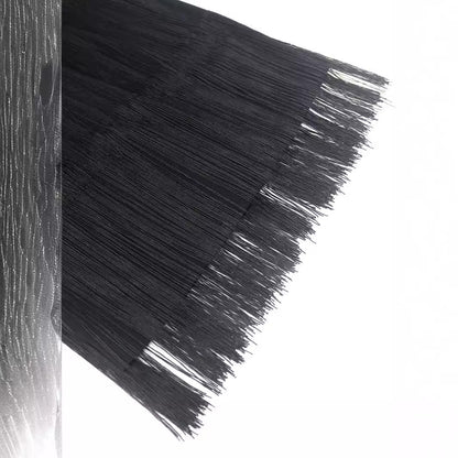Women's Round Neck Tassel Sleeve With Belt Dress Elegant Dresses