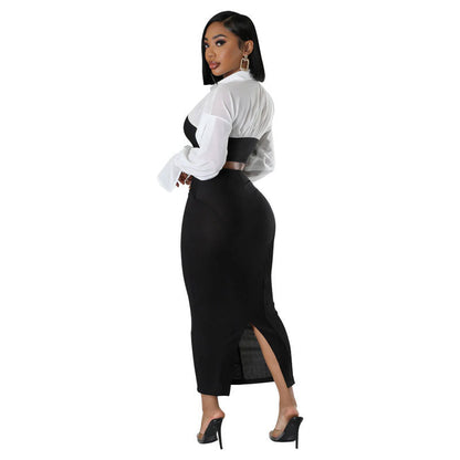 Women's Fashion Autumn Casual Long-sleeved Two-piece Suits