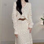 French Classic Style Fashion Elegant Knitting Suits
