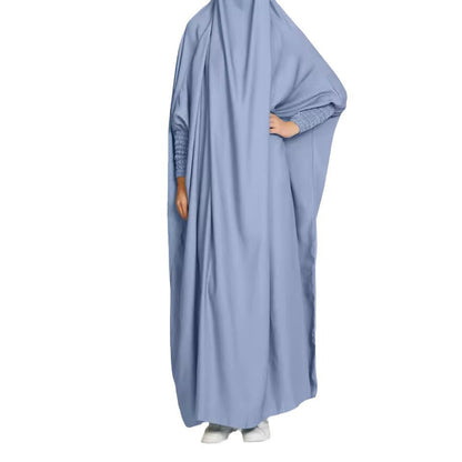 Turkish Solid Color Loose Large Robe Dresses