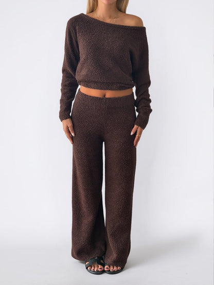 Women's Leisure Sports Long Sleeve Trousers Suits