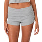 Women's Striped Style Basic Tight Low Bottoming Shorts