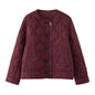 Women's Winter Round Neck Long Sleeve Loose Coats